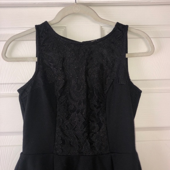 Black Peplum Top - Picture 2 of 2